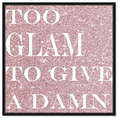 " Too Glam Blush, Glam Sign "