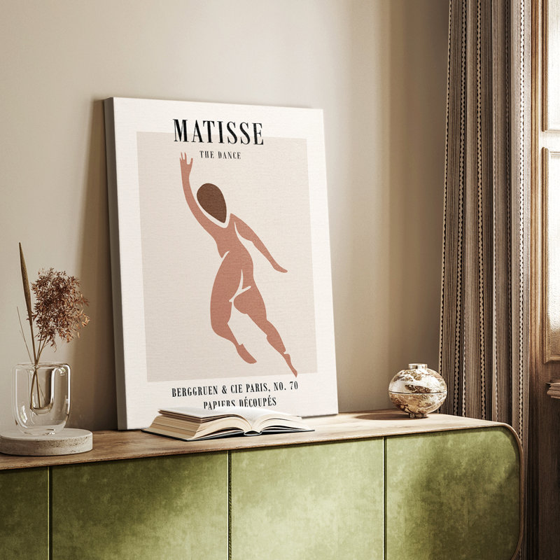 Matisse XCV III, reproduction d'art encadrée - Cavas, H 48 po x l 32 po