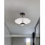 Aurlie 1 - Light Matte Black LED Geometric Pendant