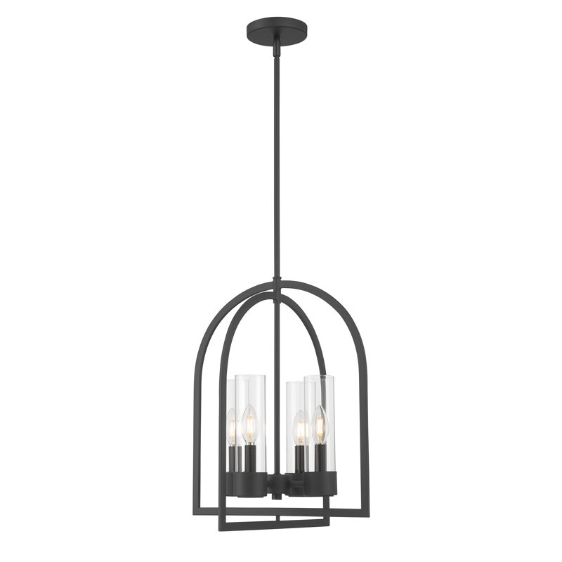 Luminaire suspendu 4 lumières Evandrel