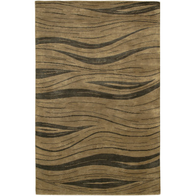Callida Authentic Hand-Knotted Handmade Abstract Wool Area Rug