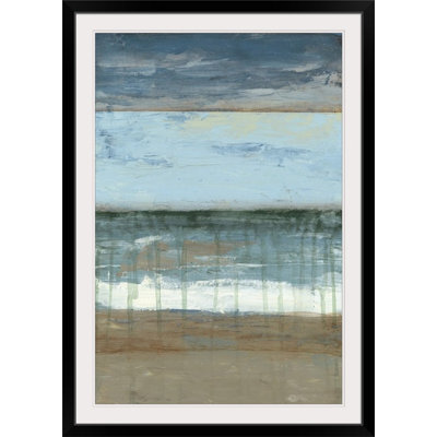 «Coastal Abstract II» par Jennifer Goldberger, reproduction d'art