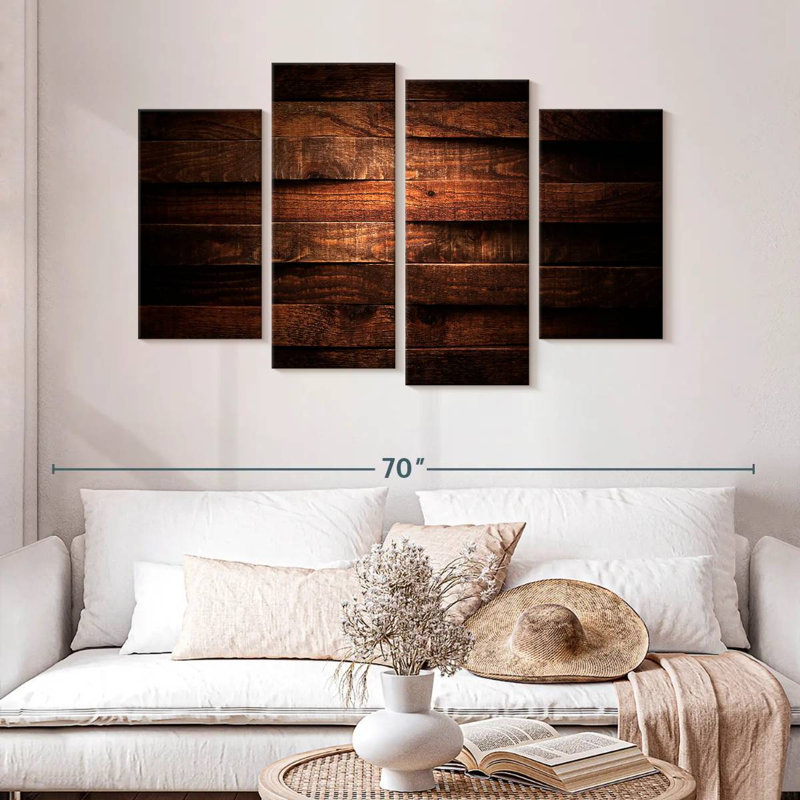 Pile de bois rustique, H 32 po x l 52 po