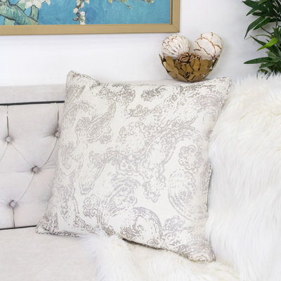 Paisley Indoor/Outdoor Throw Pillow