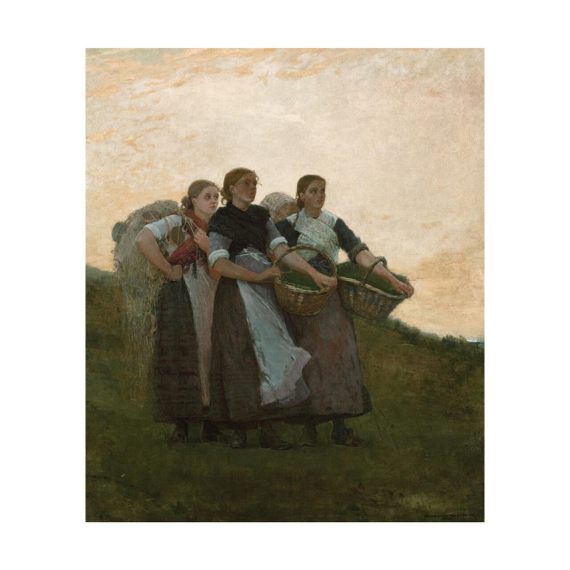 Hark! «The Lark» par Winslow Homer - Estampe numérique, H 20 po x l 16 po