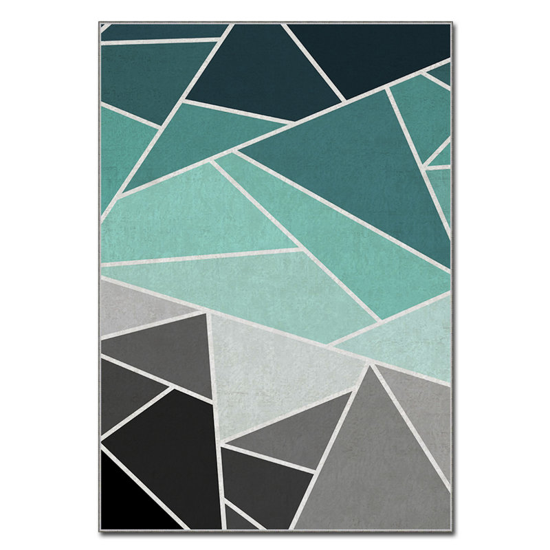 Luxurious Polyester Carpet, 3.3 x 4.6 Feet, 100% Velvet Fabric | 740 g/m², 0.08 in Pile Height | Non-Slip Felt Dot Underside, Laminated Sponge for Comfort | Easy to Clean, Machine Washable at 86°F
