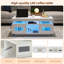 Pedestal Coffee Table with Storage