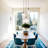 3 Light Dimmable Transparent Glass Pendant Light