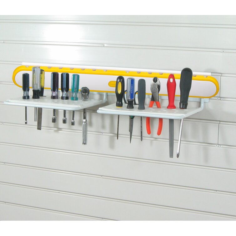 HandiWall Parts - Tool Organizer Tray for Slatwall Wall Storage