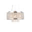 Luminaire suspendu tambour 4 lumières unique Anglesey