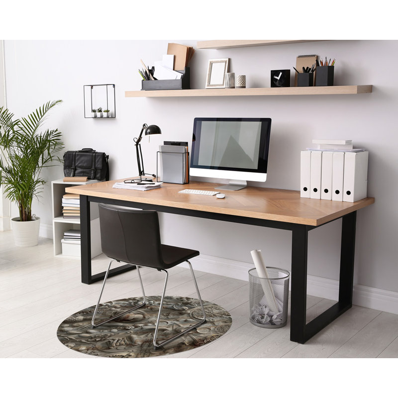 Barlowe Hard Floor Straight Round Chair Mat