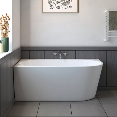 59'' x 29.5'' Soaking Acrylic Bathtub