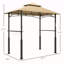 Abri de jardin extérieur brun foncé 8 pi x 5 pi