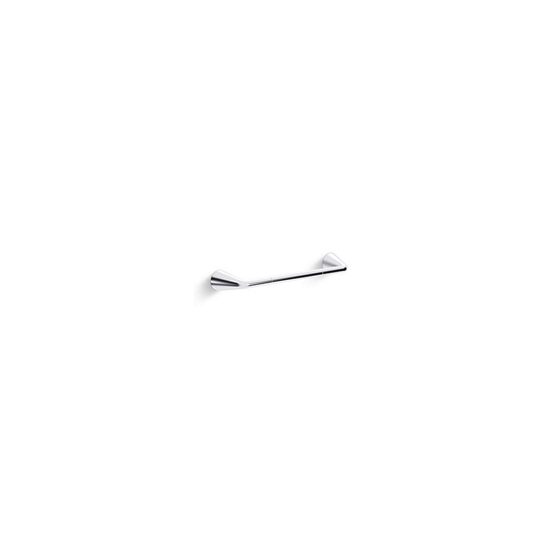 Taper™ by Bjarke Ingels 12" Towel Bar, Polished Chrome