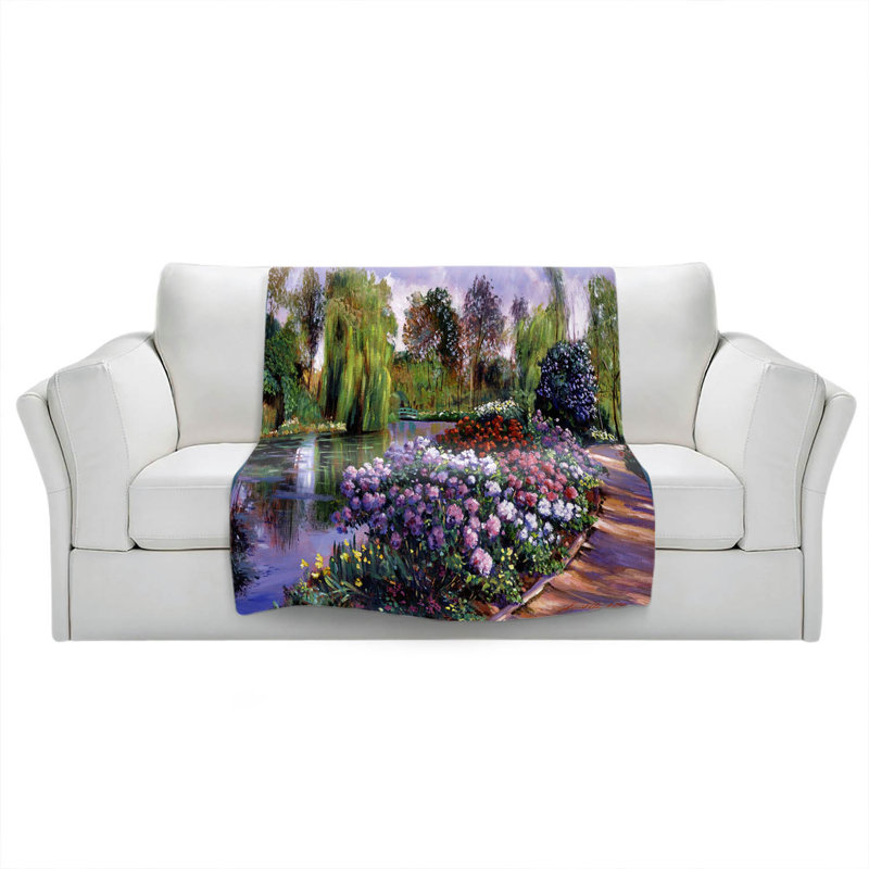 Hand Woven Throw Blanket, 68" x 80"