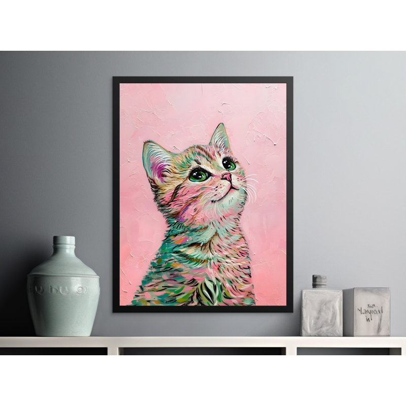 Cat Wall Art, Kitten Poster, Cute Cat Print, Animal Art, Vertical Matte Poster, Home Decor, Gift for Cat Lovers, Pet Portrait
