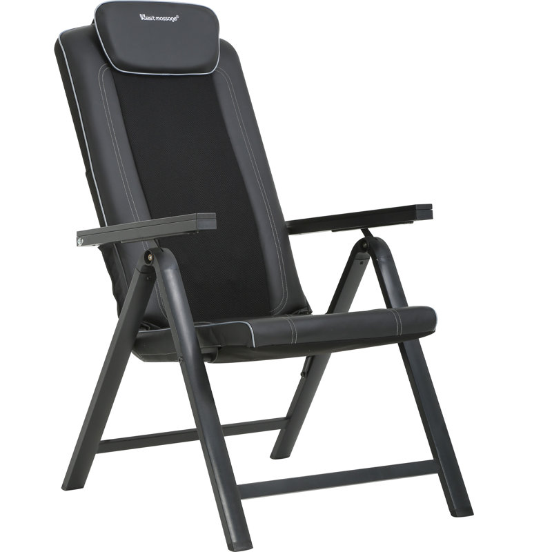 Fauteuil de massage chauffant en similicuir