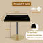 Table bistro 31,5 po Glam Square-146632298-146632303