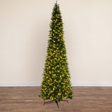 14ft. Artificial Slim Green Mountain Pine Christmas Tree