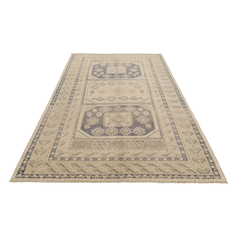 One-of-a-Kind 6'6"X10'3" Hand Knotted Area Rug