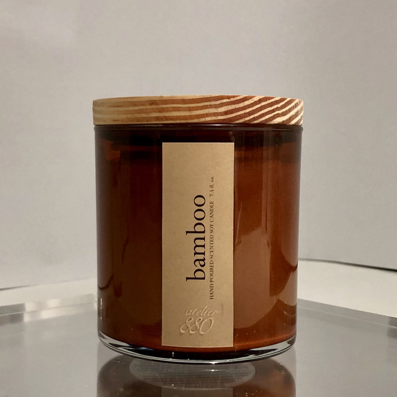 Bamboo Scented Jar Candle