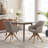 Hayek Upholstered Swivel Armchair-387612660-387612650