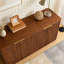 Buffet 63 "à rayures verticales avec rangement-16080548