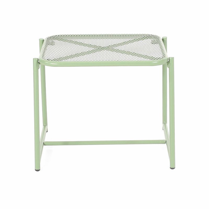 ELBA 15.5"H SIDE TABLE, Green