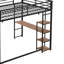 Lit mezzanine double pour enfants Lazlo