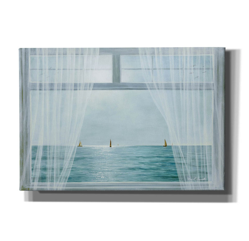 «Morning View» par Diane Romanello, art mural sur toile, H 18 po x l 26 po x P 0,75 po