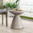 Outdoor Lightweight Concrete Side Table