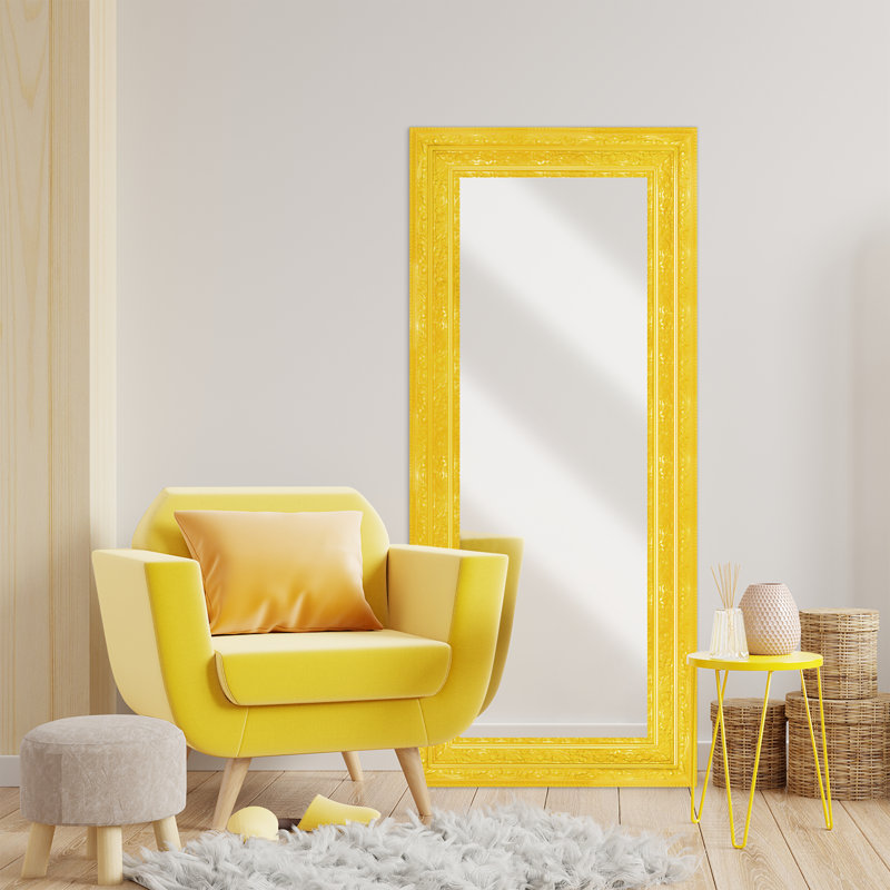 Miroir Elite, Lambo jaune, 49 po x 49 po