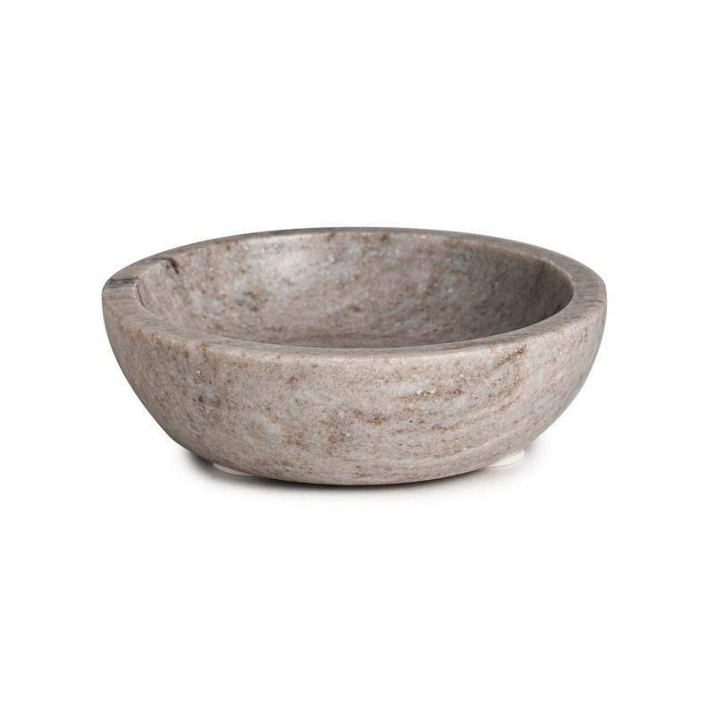 Bol en marbre Tellis, H 1,75 po x l 6 po x P 6 po