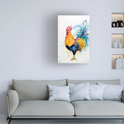Marc Allante Pyre Canvas Art