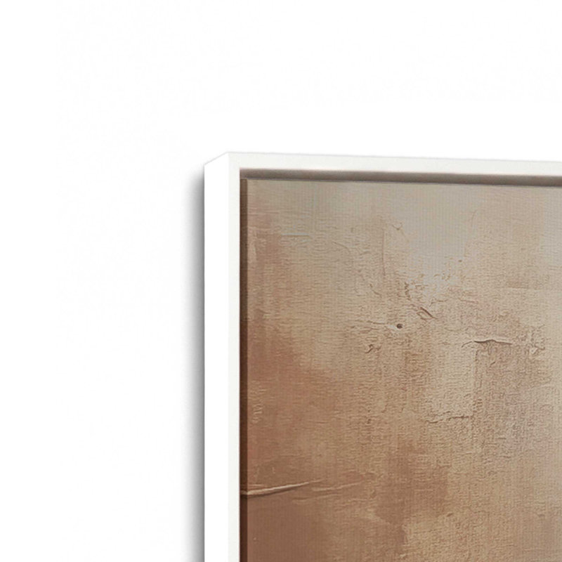 «Russet Mist Déroulant», reproduction sur toile roulée, Cadre flottant, H 32,75 po x l 32,75 po x P 1,75 po, Blanc opaque