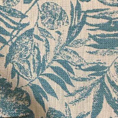Caicos-Oaks Tropical Pattern Woven Upholstery Fabric