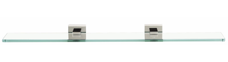 Contemporary II Bracket Shelf, Polished Chrome, 2" H x 24" W x 5" D