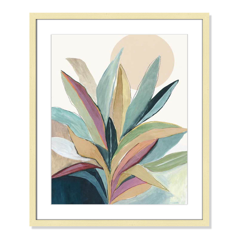 «Byer Sherbrooke Sunny Bright Leaves I» par Asia Jensen, reproduction, Oui, H 25,5 po x l 21,5 po x P 1,25 po