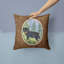 Coussin décoratif intérieur/extérieur moderne rottweiler