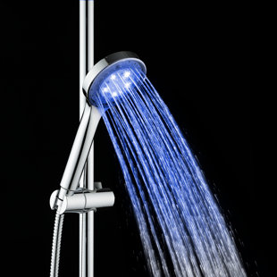 Heuer Full/Standard Handheld Shower Head 1.8 GPM GPM with Temperature-based LED