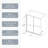 Bypass Shower Door With Chromed Finish - 50 54" X 70", 1/4" Tempered Glass, 36000 Times Open And Close Sliding Chromed, Easy Install, Smooth-124250161