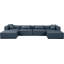 Canapé modulaire en cuir 6 pièces Vegan-94884325
