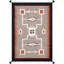 Oriental Area Rug in Mocha