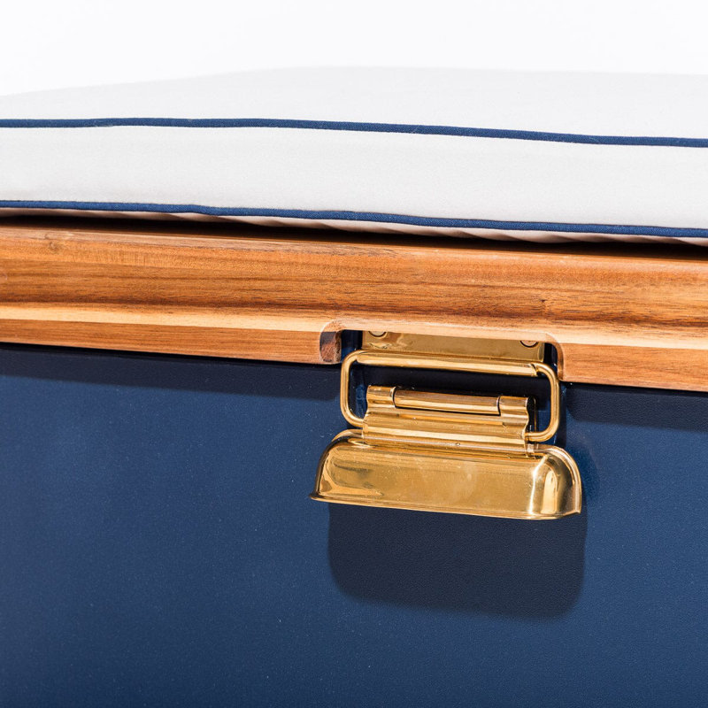 Hemingway Cooler, Navy/White