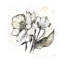 Elegance III by Kristy Rice - 1 Piece Wrapped Canvas Wall Art-4290009