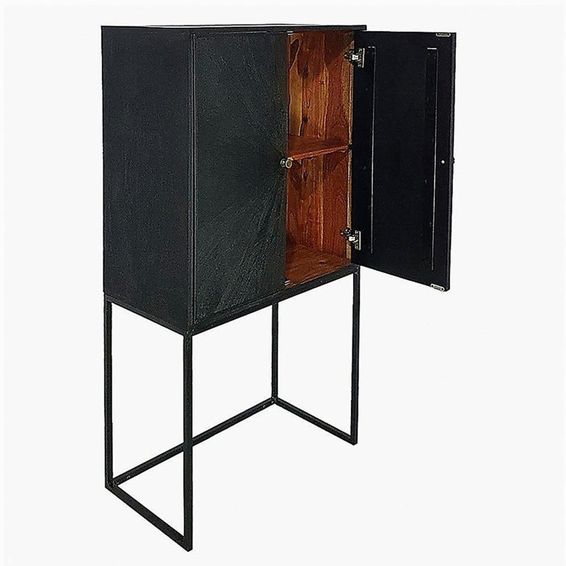 31.5x16.5x60" Cabinet, Black