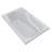 Anguilla 59'' x 31.7'' Soaking Acrylic Bathtub
