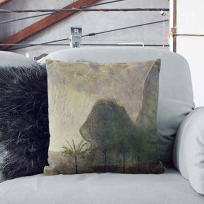 Sun Passing Leo Square Throw Cushion