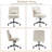 Upholstered Armless Task Office Chair-540069743
