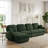 L-shaped sofa, deep-seated sofa with a removable ottoman-128969652-128969653